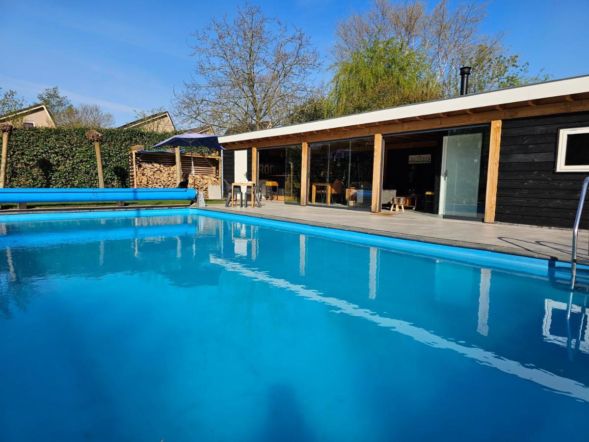 Villa Ham Annex Met Prive Jacuzzi Almelo Exterior foto