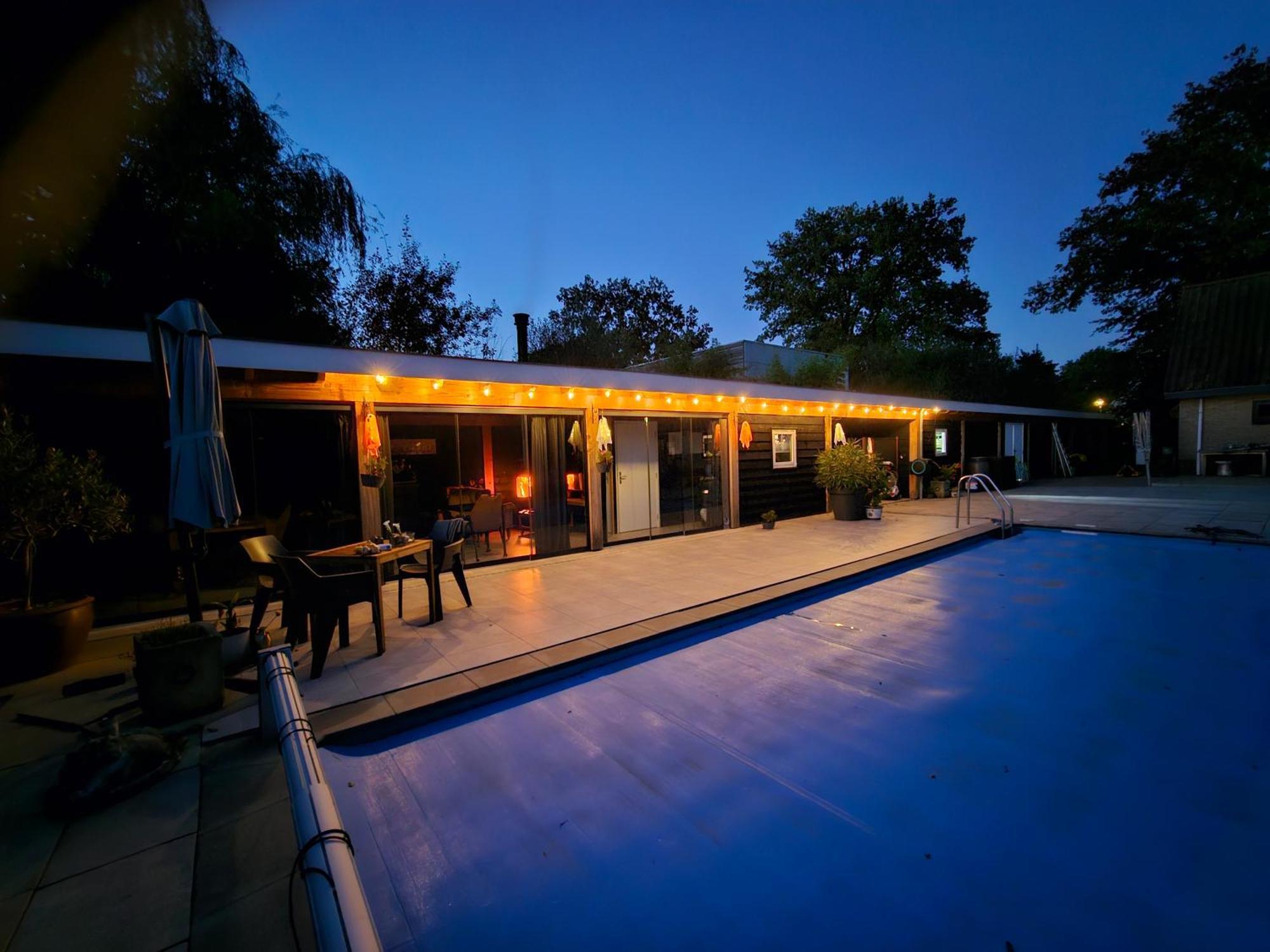 Villa Ham Annex Met Prive Jacuzzi Almelo Exterior foto