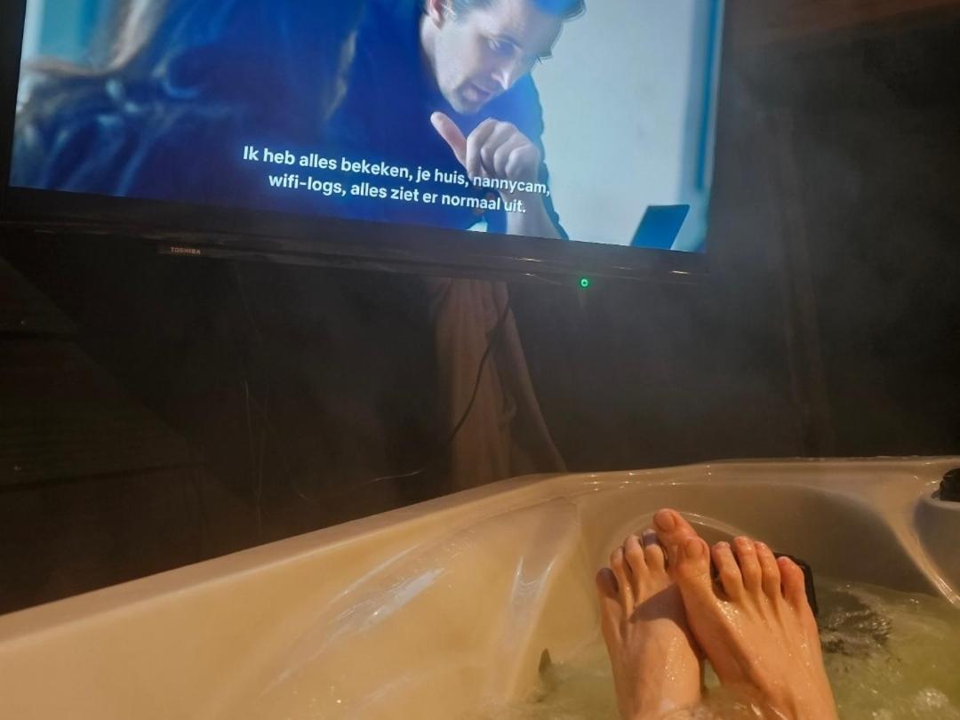 Villa Ham Annex Met Prive Jacuzzi Almelo Exterior foto